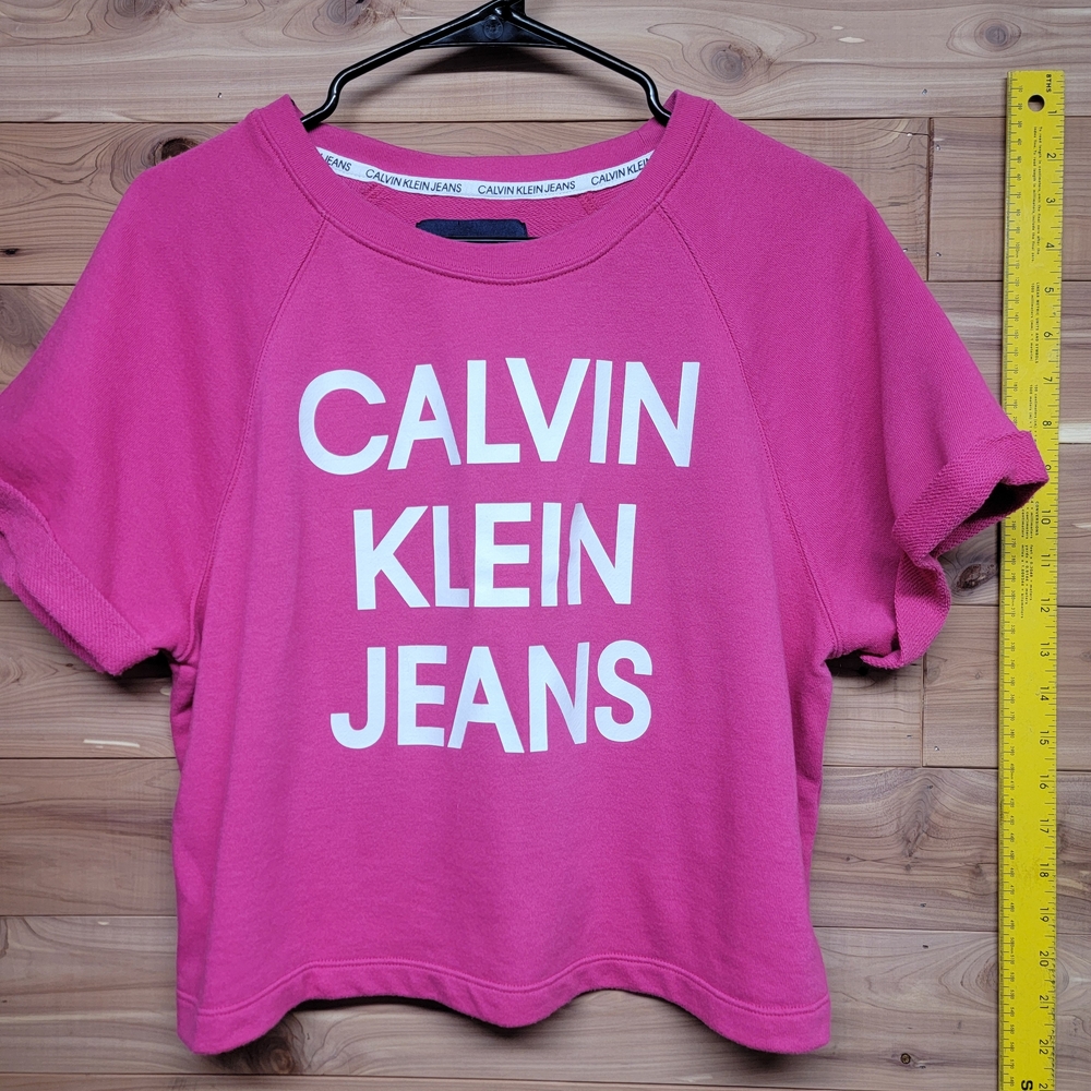 Calvin Klein Vibrant Pink Crewneck
